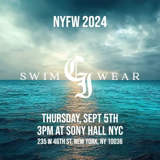 CI Swimwear NYFW 2024 announcement graphic